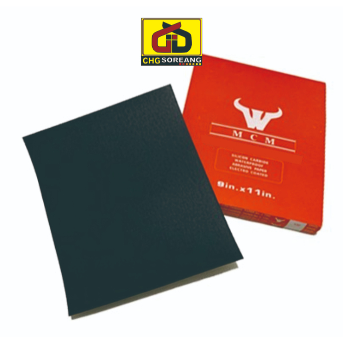 AMPLAS KERTAS GOSOK PASIR LEMBARAN DUCO KASAR HALUS