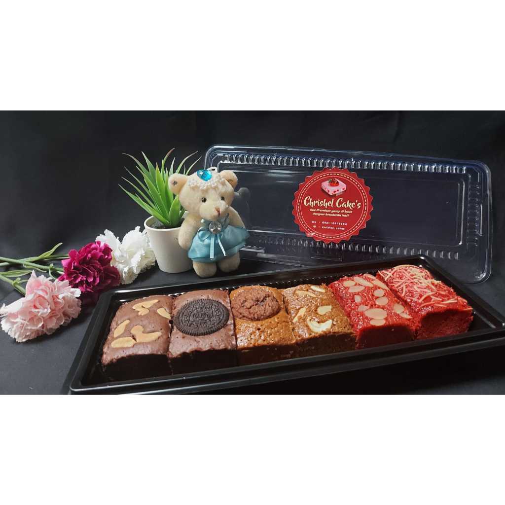 

Brownies Mix (Coklat, Coffee,Red Velvet) 30x10