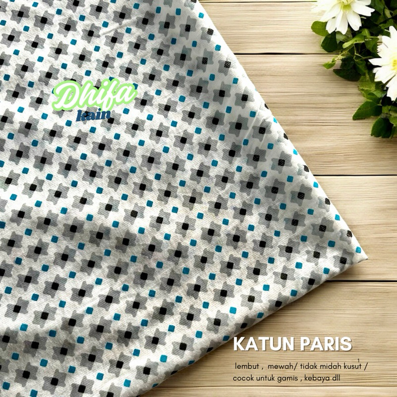 kain katun paris premium motif batik
