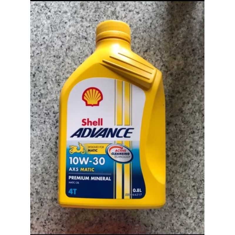 OLI SHELL MATIC SAE 10-30 BOTOL KUNING