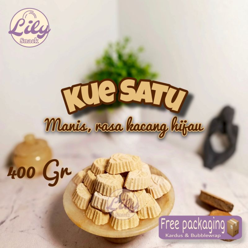 

kue Satu Kacang Hijau 400 Gram