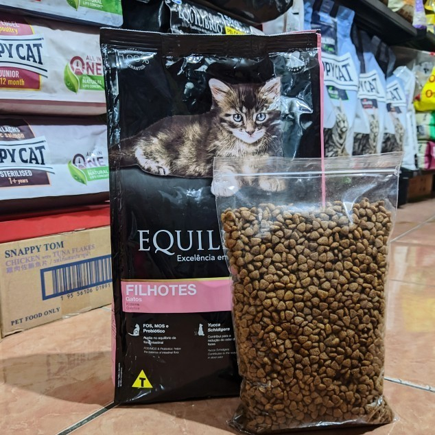 Equilibrio kitten Repack 1 kg - Makanan Kucing Kitten Equil Kitten