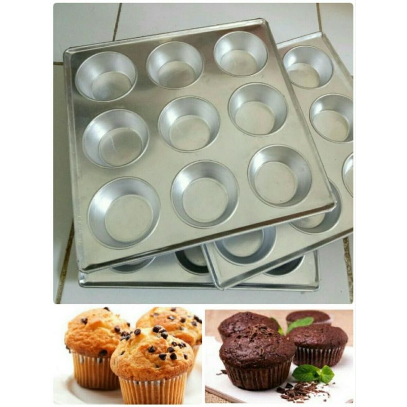

loyang kue muffin isi6,9,12