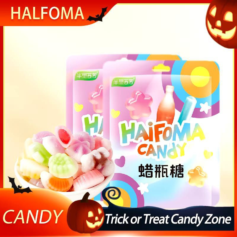 

HAIFOMA CANDY PERMEN LILIN BERBAGAI BENTUK REPACK