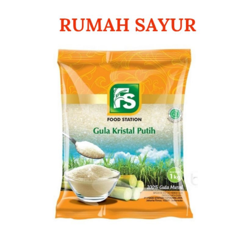 Food Station Gula Kristal 1 kg