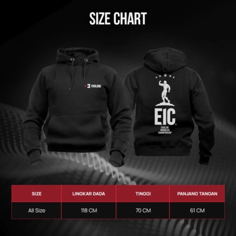 { BISA COD } Hoddie Exclusive EIC Evelone