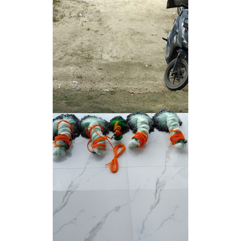 Jala parsial 2,4m || Jala Udang  || jala Vaname || jala panen || jala parsial || jual jala Udang van