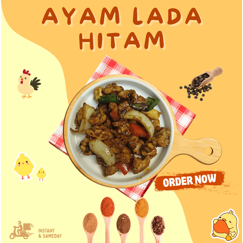 

Ayam Lada Hitam Siap Saji Frozen | Siap Makan, Tanpa Pengawet