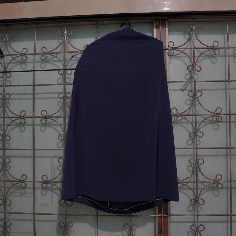 rok smp biru dongker preloved