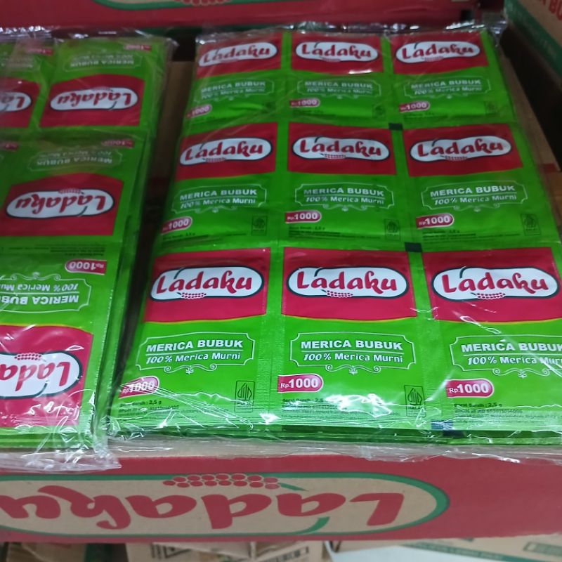 

Ladaku Merica Bubuk Sachet 1 Dus | 576 Sachet
