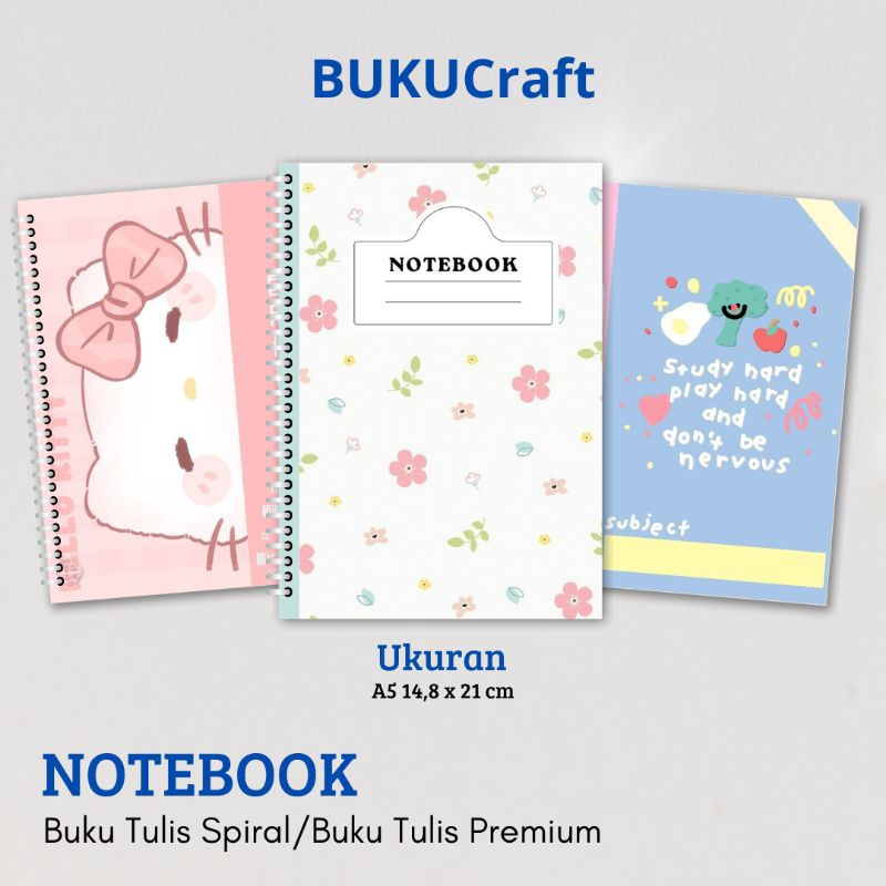 

Buku Tulis Catatan buku notebook buku diary Notebook Spiral A5 60 Lembar koleksi cover Estetik Viral Buku catatan Kekinian
