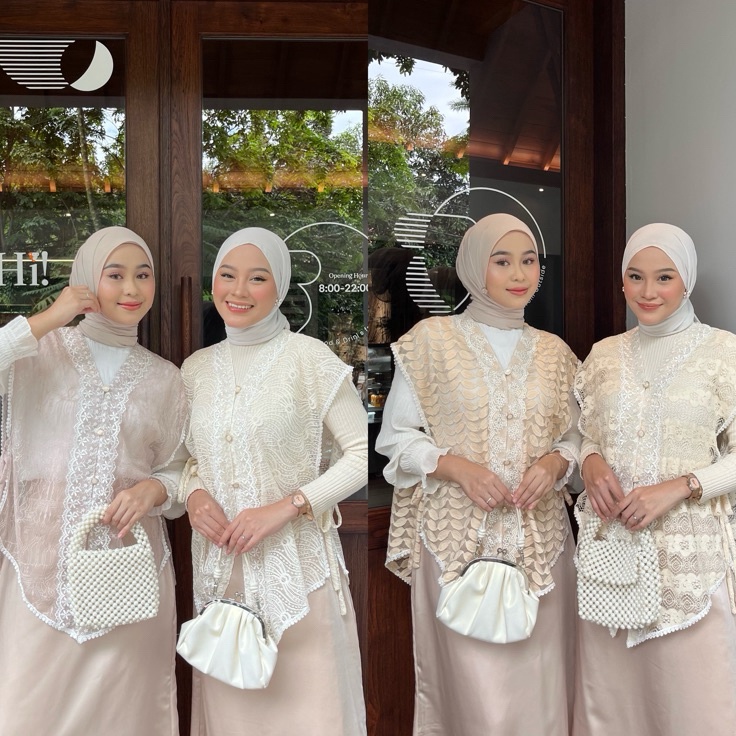 Baru  AVEA OUTER  OUTER ROMPI  OUTER KEBAYA MODERN