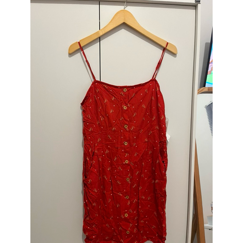 preloved pingky - dress mango NEW size L