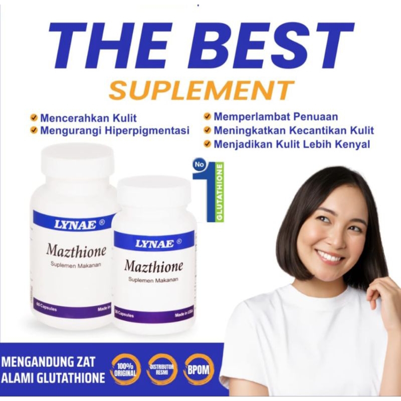 mazthione || mazthione original || mazthione asli original 100% - 60 kapsul