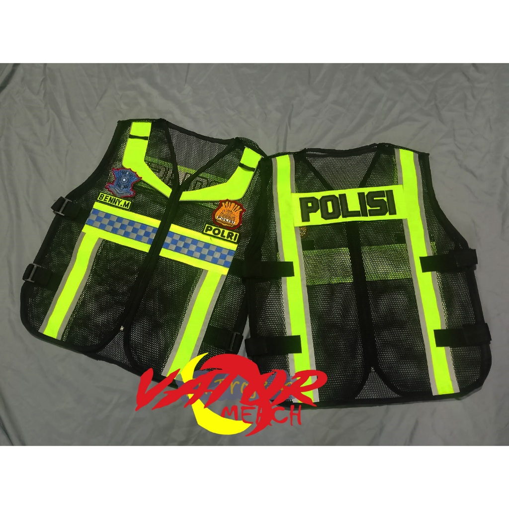 rompi lantas | rompi lantas marka | rompi polisi | jaket polisi