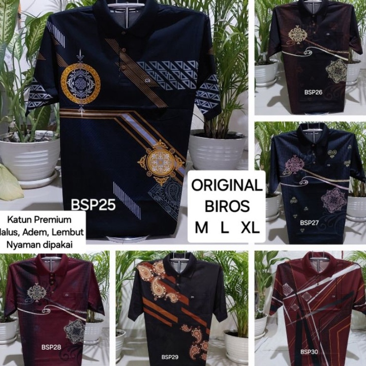 Hot  BIROS PLATINUM M L XL Kaos BAPAK WANGKY