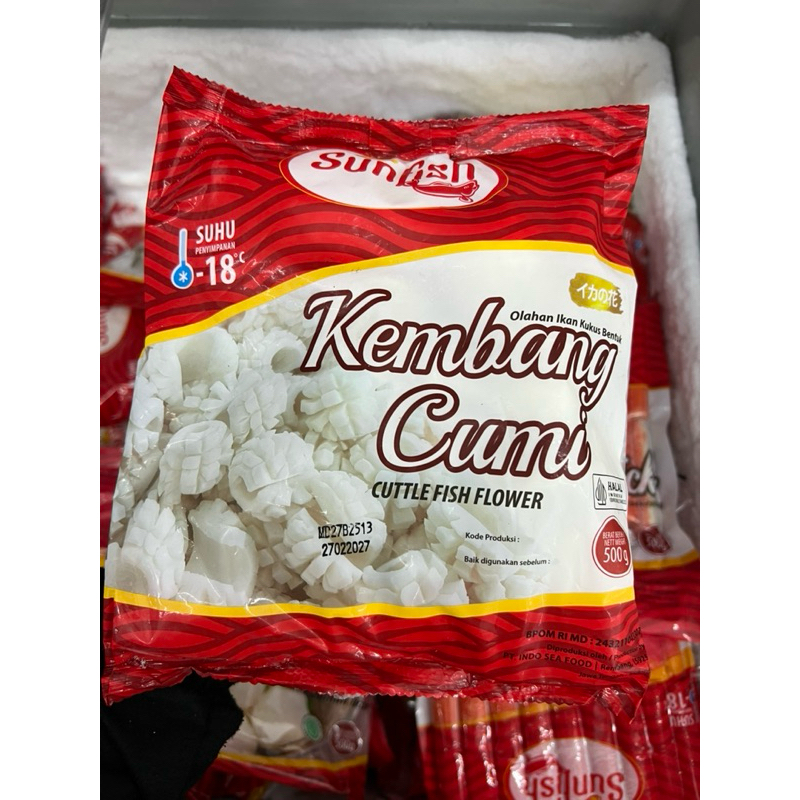 

Kembang Cumi Sunfish 500 gram