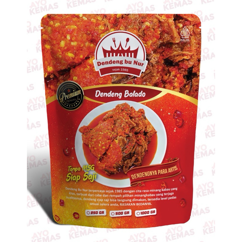 

Dendeng balado basah cita rasa autentik dengan daging sapi segar dan rempah pilihan