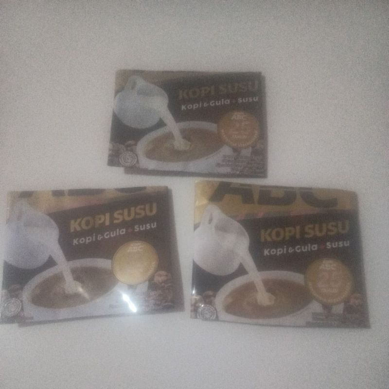 

50 pcs bungkus kopi ABC susu bersih , untuk kerajinan tangan, dll