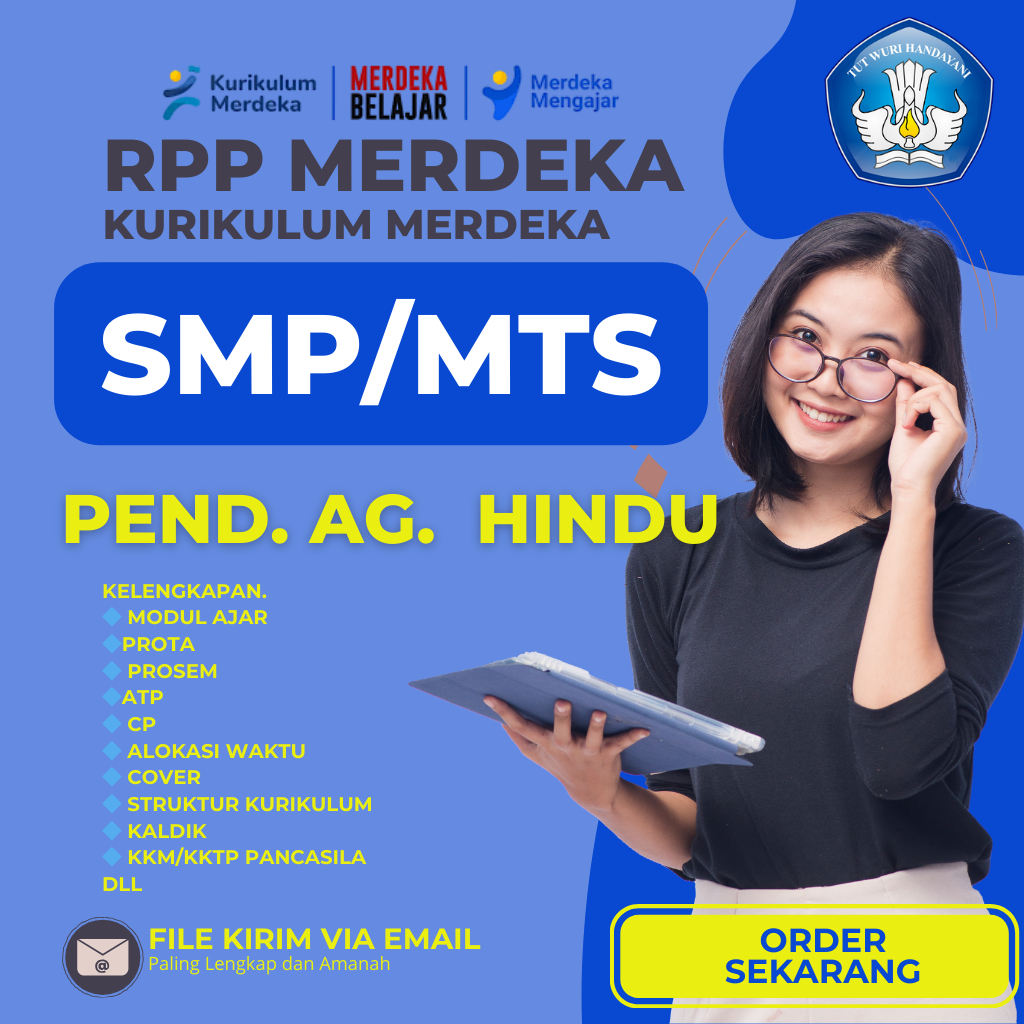 

MODUL AJAR HINDU KELAS 1-6 KURIKULUM MERDEKA FULL 1 TAHUN