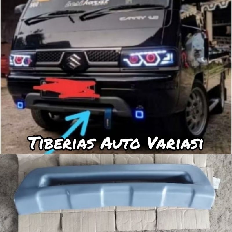 Dagu Garnis Futura Carry Futura Mini Bus / Pick Up Hitam Doff