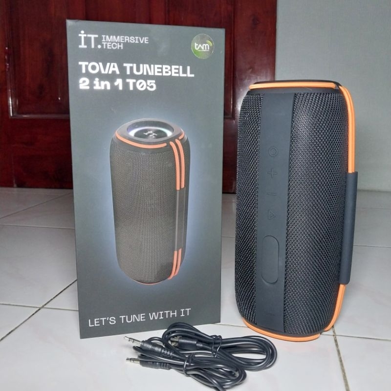 Speaker Bluetooth Immersive Tech IT Tova Tunebell 2 in 1 T05 (preloved)