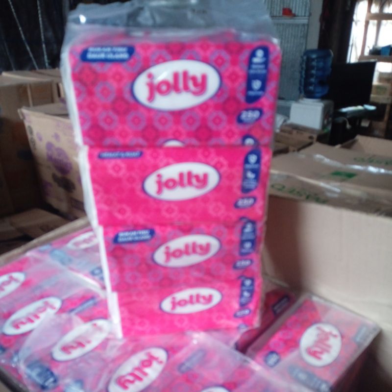 *AFA* paket hemat tissue jolly 4pcs x 250 sheets