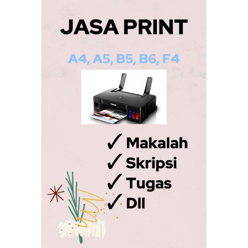 

JASA PRINT HITAM PUTIH KERTAS 75 GSM
