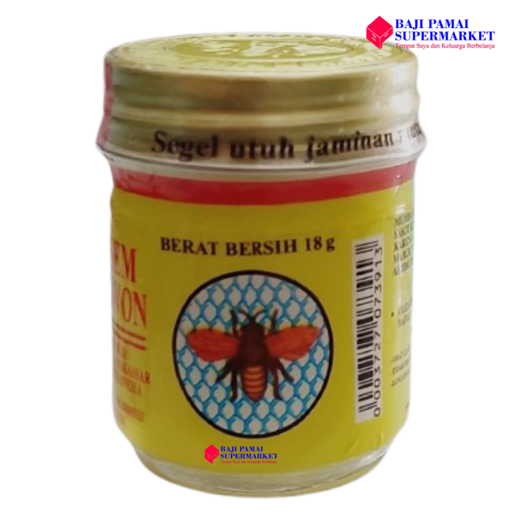 Balsem Cap Tawon 18gr Oleh-Oleh Khas Makassar / BALSEM TAWON MAKASAR 18 gr