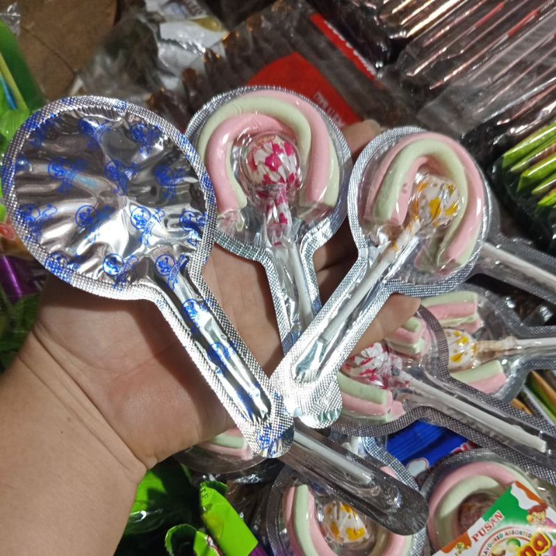 

Marshmellow Lollipop Paket 5 pcs