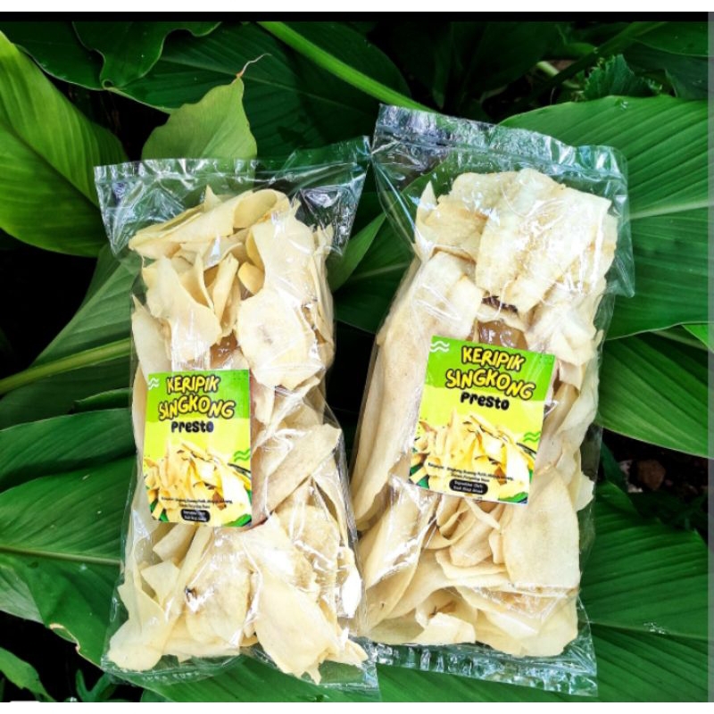

keripik singkong presto rasa bawang,renyah gurih 500gr