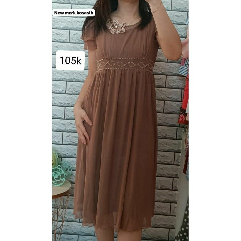 Dress Miss Kosasih Cokelat