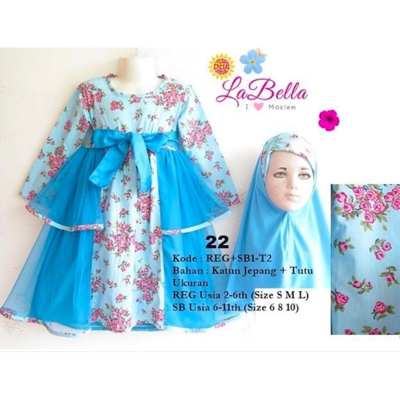 baju anak perempuan merk labella