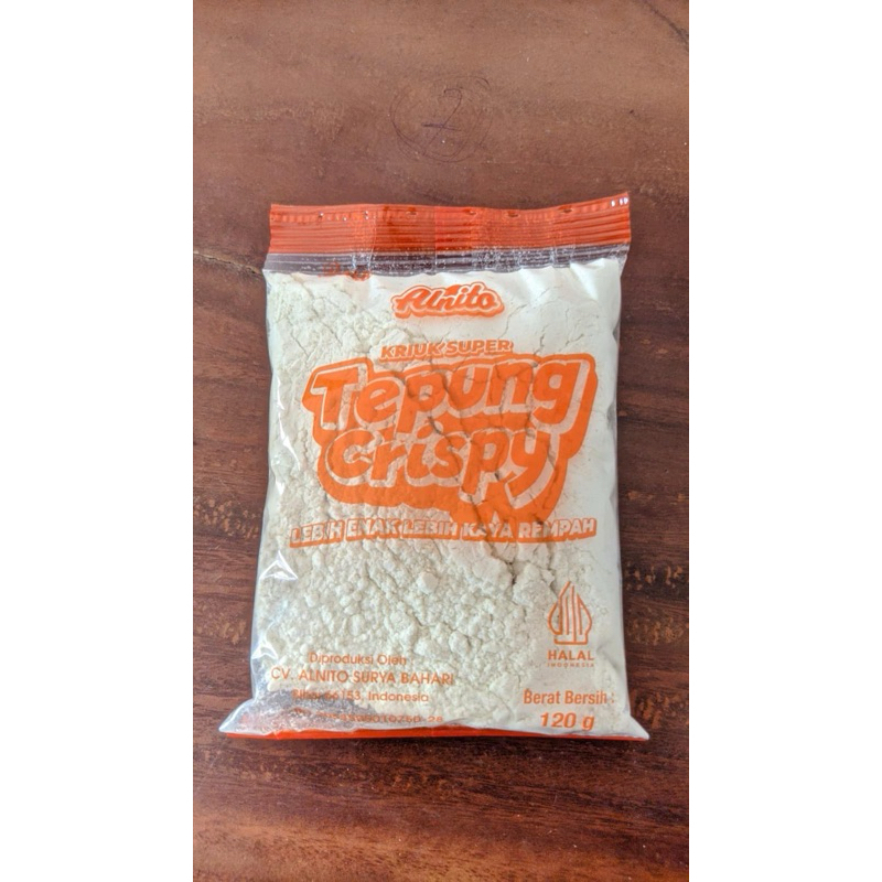 

TEPUNG KRIUK TEPUNG CRISPY SERBAGUNA 120gram