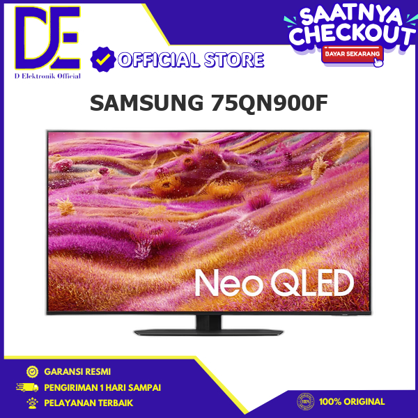 Samsung 75QN900F Smart Google TV 75 Inch Neo QLED W/ Art Store Dolby Atmos Motion Xcelerator 165HZ 7