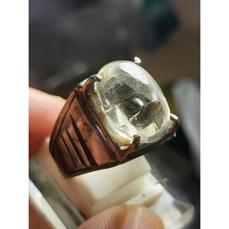 Kecubung Es  - Cincin Batu Akik