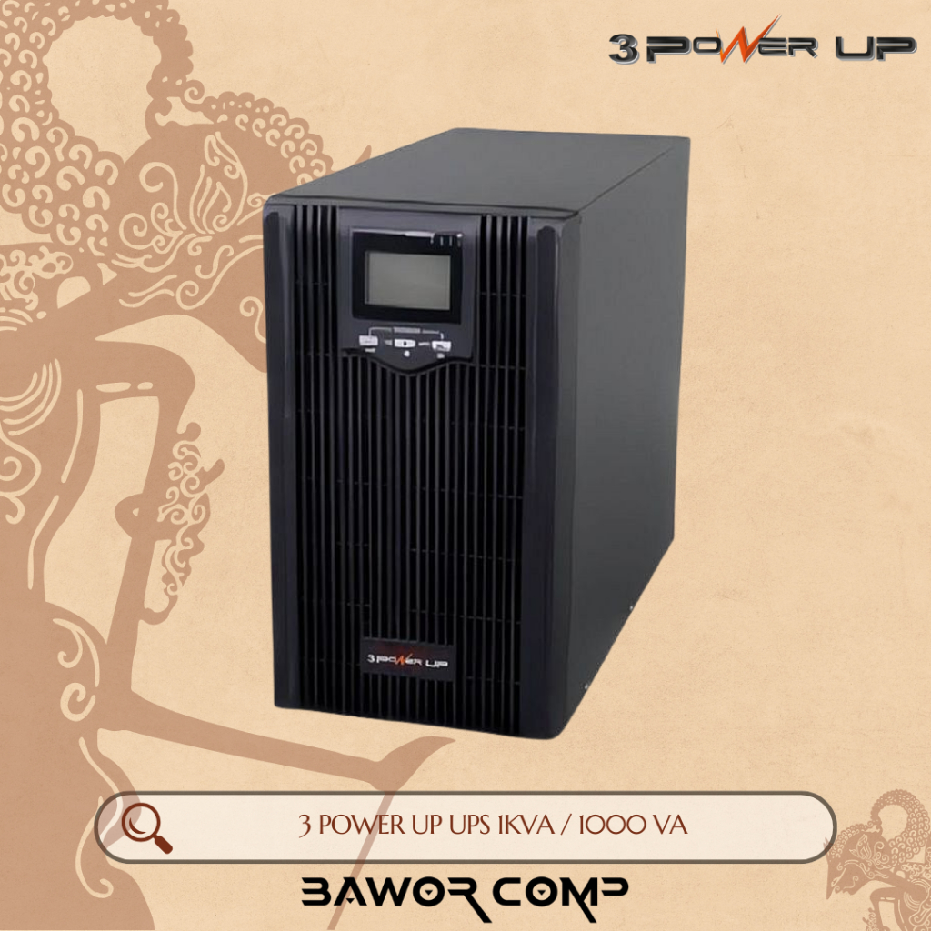 3power 1KVA 900W UPS