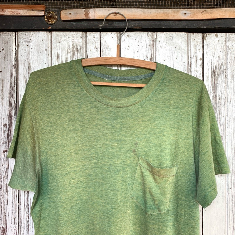 1960s Single Stitched Selvedge Pocket Tee