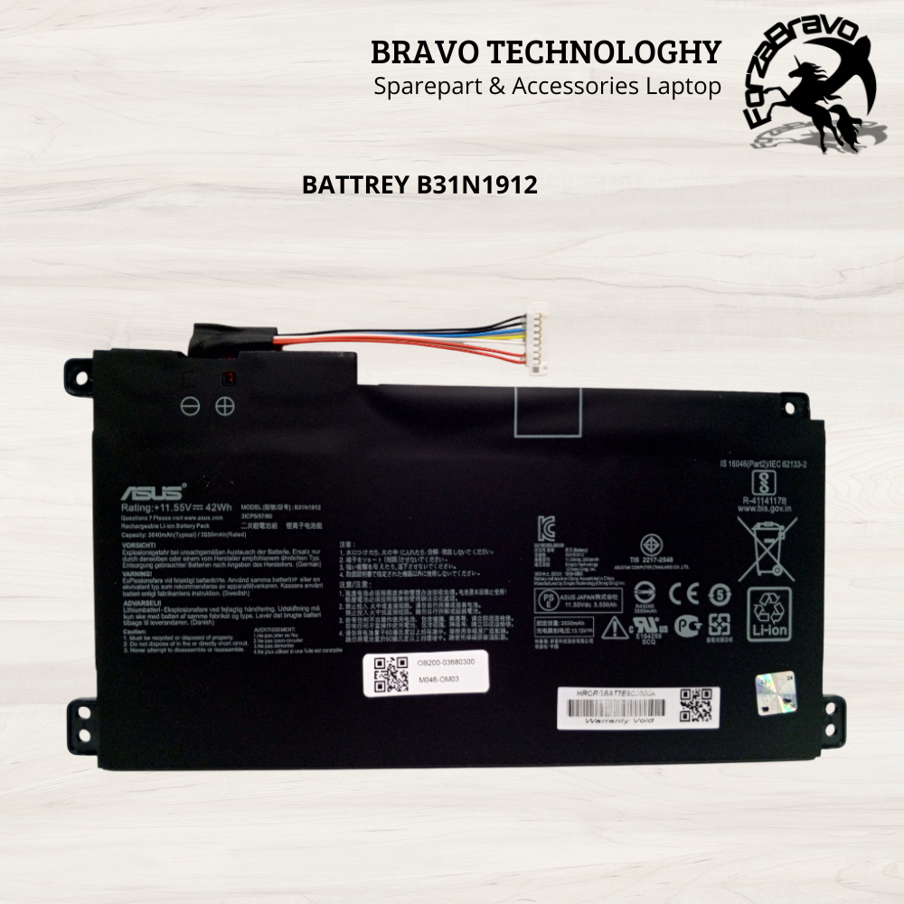 B31N1912 C31N1912 Laptop Battery for ASUS VivoBook 14 E410KA E410MA E510KA E510MA L410MA L510MA F414