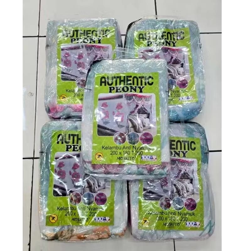 kelambu tidur cap authentic // orichid // panda termurah