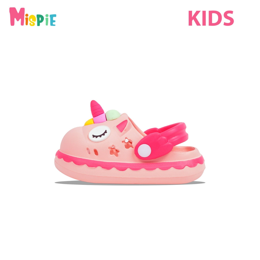 Mispie Sandal Karet Anak Unicorn Series Pink