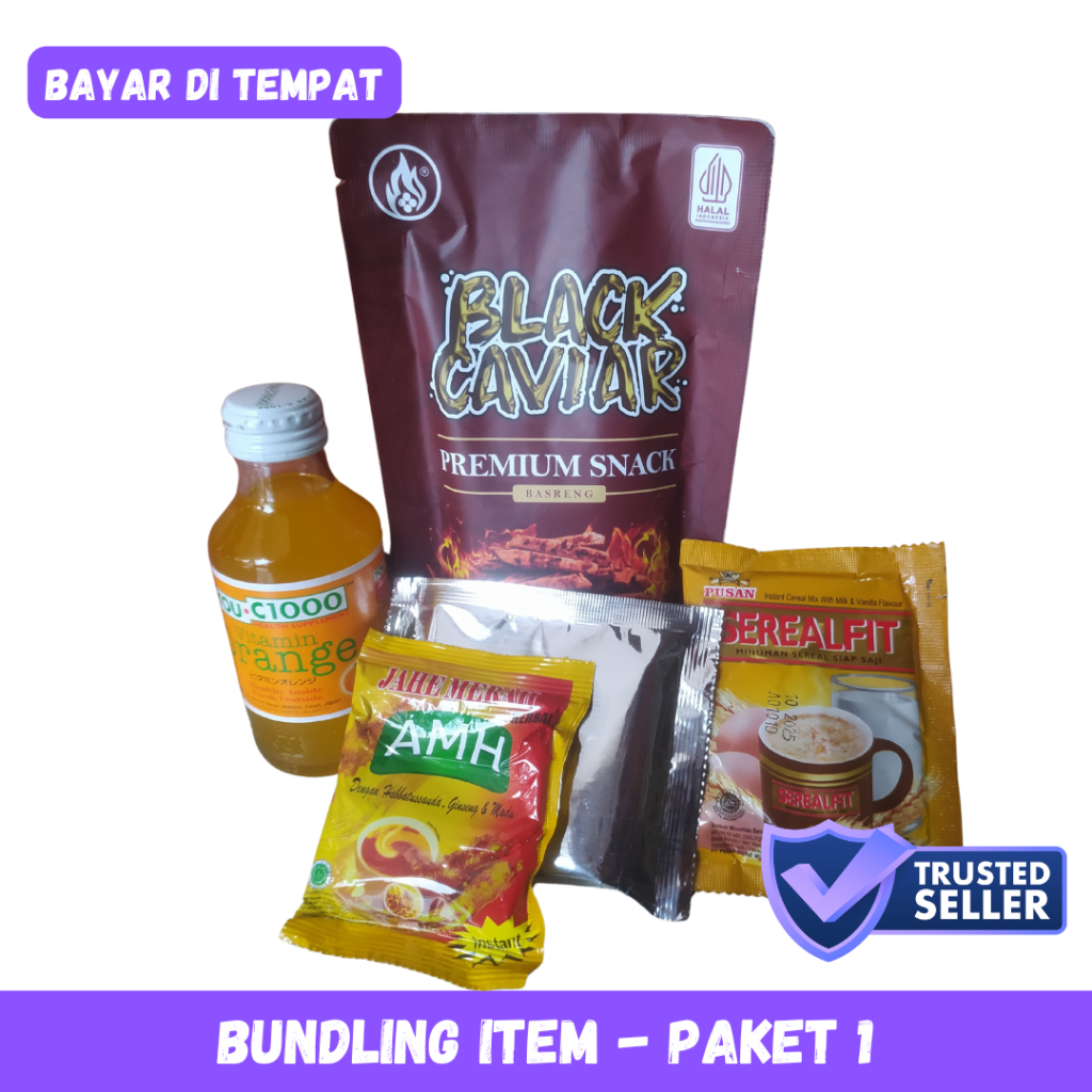 

Paket Bundling - Camilan Premium - Jahe Merah AMH - Etawa - Hampers - Makanan & Minuman