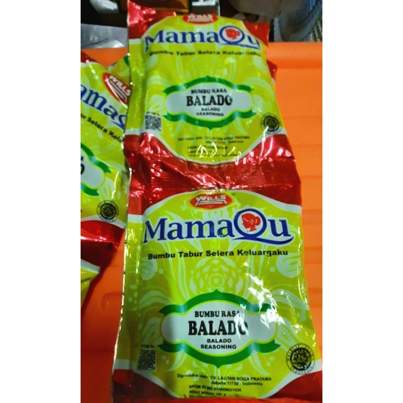

Bumbu tabur mamaQu 100gr 1 pcs