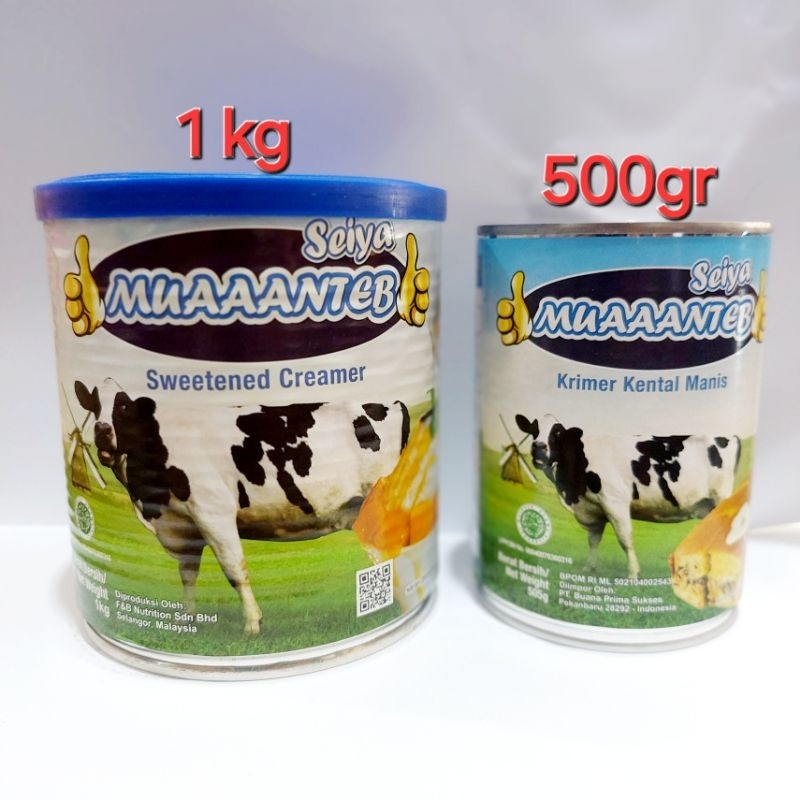 

Susu Krimer Kental Manis Muanteb 500gr & 1 kg