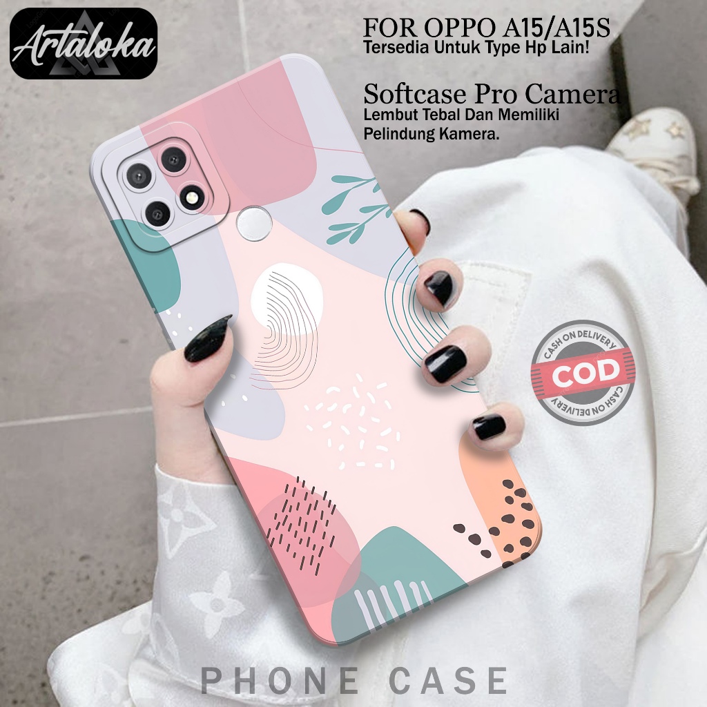 Case Hp Oppo A15/A15S Terbaru - Fashion Case Pattern - Softcase Oppo A15/A15S - Casing Oppo A15/A15S