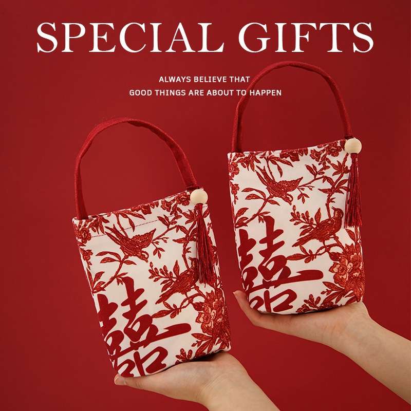 XTD1010 - TOTE BAG WEDDING - TAS CANVAS SOUVENIR SANGJIT - MINI BAG SOUVENIR PERNIKAHAN