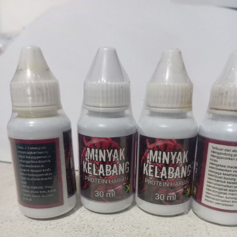 MINYAK KELABANG DOPING BURUNG KICAU