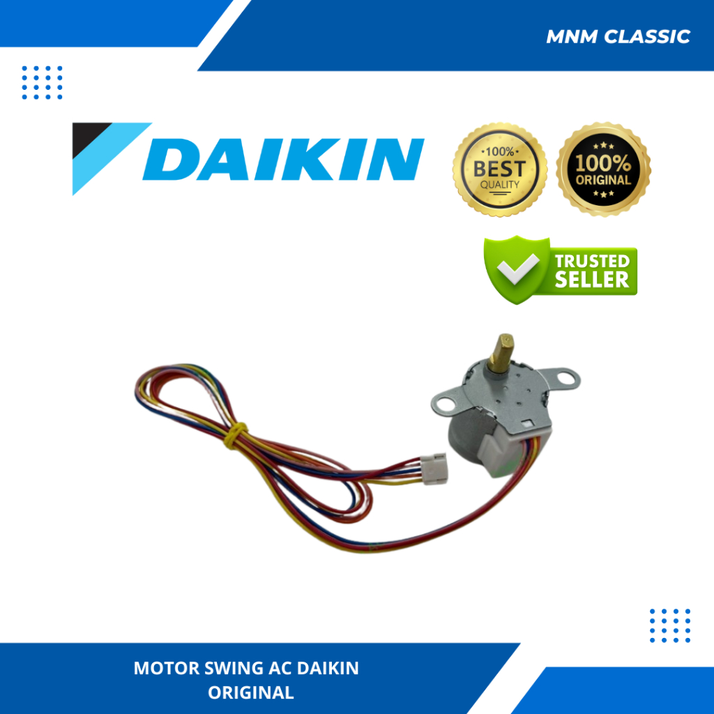 MOTOR SWING/STEPPING MOTOR AC DAIKIN FTKM25SVM4 ORIGINAL 2217145