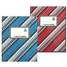 

Buku Kwarto / Kuarto Hard Cover / Hardcover 50 lembar GELATIK KEMBAR/1 pcs