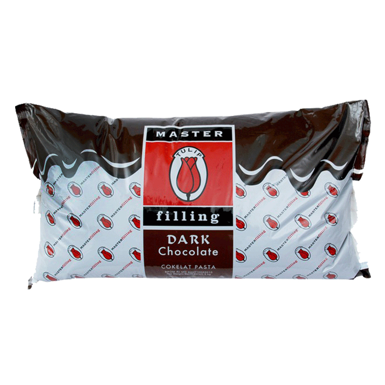

Tulip chocolate master filling 5kg - selai coklat pasta 5 kg